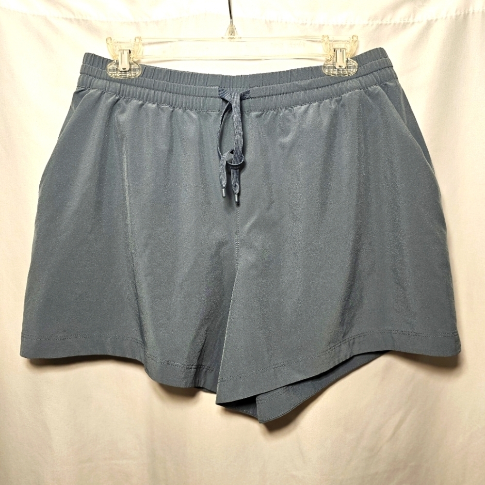 Patagonia Womens Gorpcore Stretch Bluish Gray Shorts Size M